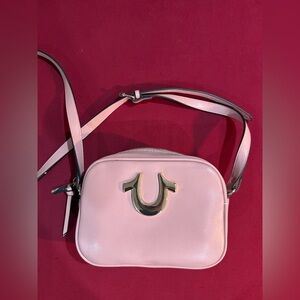 True Religion Soft Pink Crossbody Bag